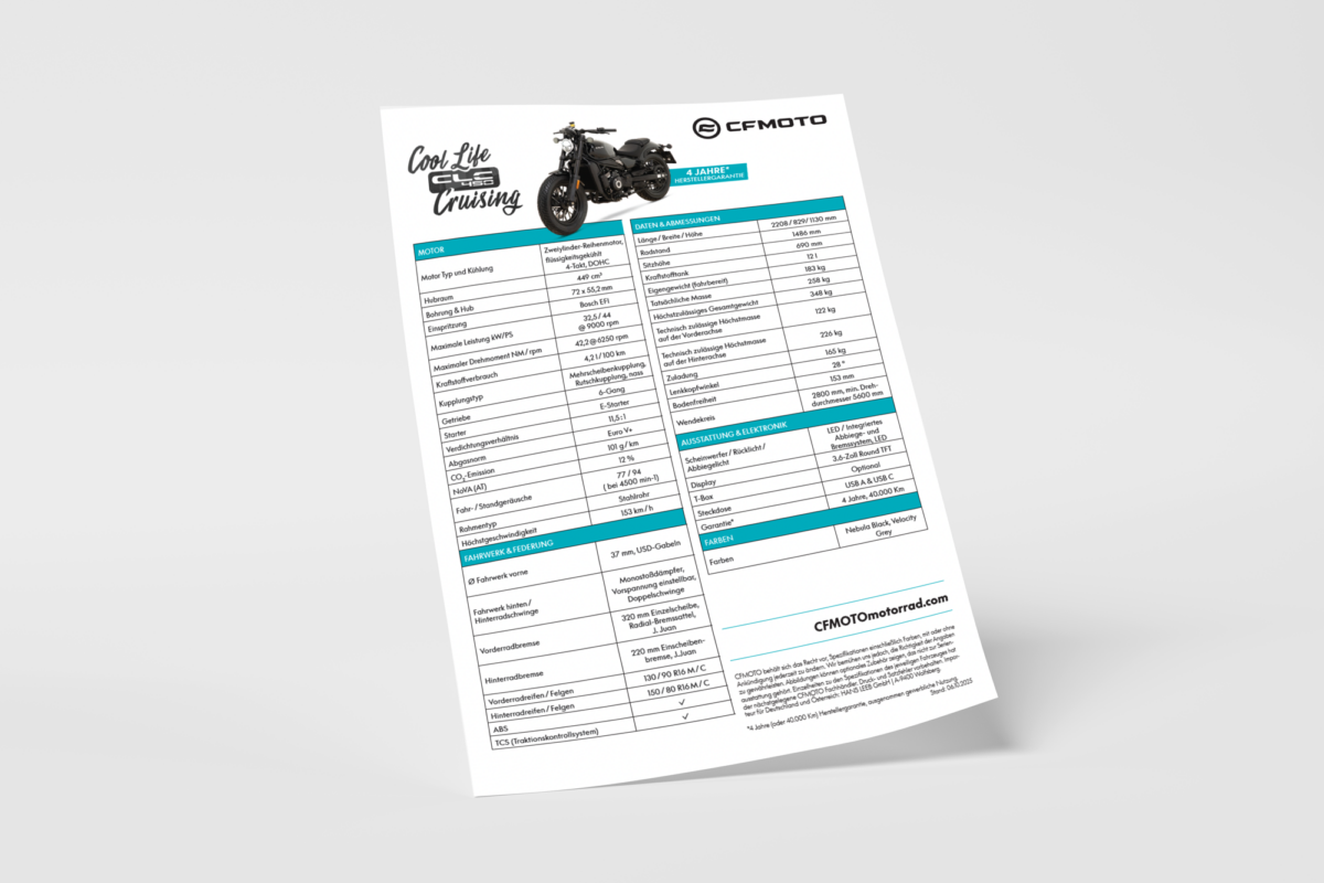Download Tech Specs Motorrad - CFMOTO AT & DE
